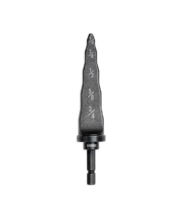 Mecha Punta Expansora Expansor 5 en 1 Múltiple Caño Cañerías Cobre Pestañas Pestañadora 1/4", 3/8", 1/2", 5/8" y 3/4" Bremen 8709