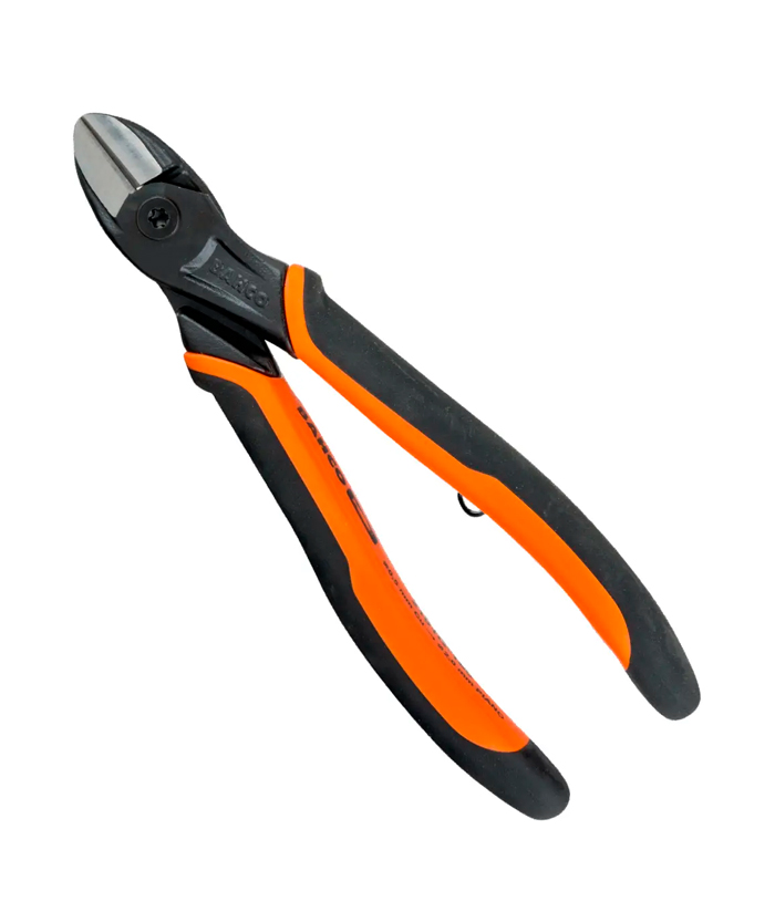 Alicate De Corte Lateral ERGO Con Mango De Abertura Automática De Dos Componentes Y Acabado Fosfatado Bahco 2101G-160IP