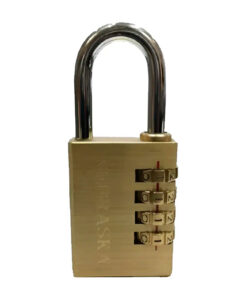 Alternative view of Candado Bronce Macizo 40mm 4 Combinaciones Nebraska NECABRC40