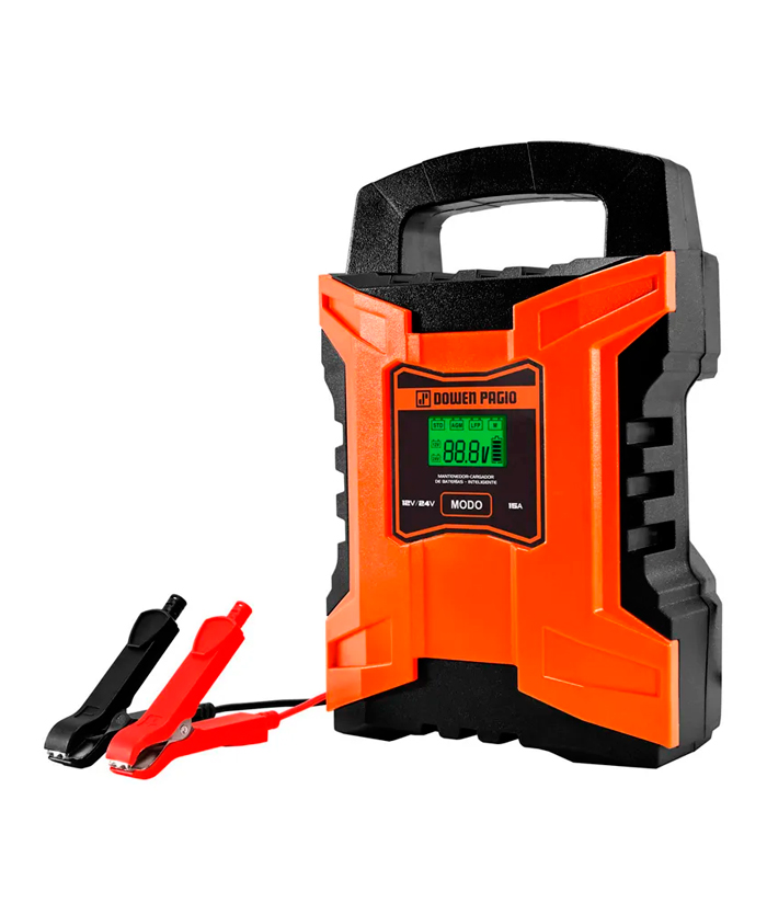 Cargador Mantenedor De Batería Auto 6v/12v 15a Dowen Pagio 9991020