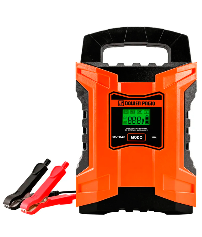 Cargador Mantenedor De Batería Auto 6v/12v 15a Dowen Pagio 9991020 - Imagen 4