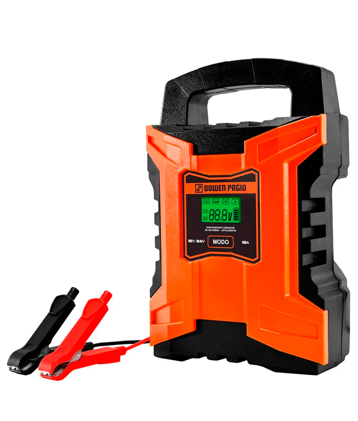 Cargador Mantenedor De Batería Auto 6v/12v 15a Dowen Pagio 9991020 - Imagen 5