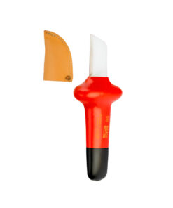 Cuchillo Cuchilla Recto Para Electricista Aislado Dieléctrico Aislada Dieléctrica 1000V 180mm Bahco 2820VP