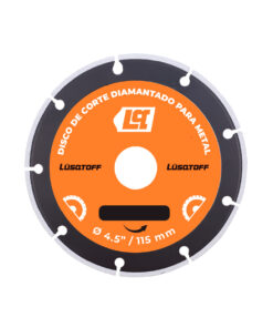 Disco De Corte Diamantado Corte Metal 4,5" 115mm Lusqtoff L13500