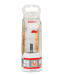 Alternative view of Fresa Expert Para Router Fresadora Tupí Dos Filos Recta De Carburo Sólido Encastre 8mm x 6 x16 mm Bosch 2608629357