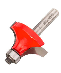 Fresa Expert Para Router Fresadora Tupí Redondeadora Con Rodamiento Encastre 8mm x 38,1 x 19 mm Bosch 2608629377