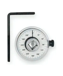 Goniómetro Medidor De Grados Ángulo Torquímetro 1/2" 360º Ruhlmann RU43014