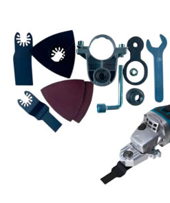 Juego Set Kit De Multicorte Para Amoladora Oscilatoria De Encastre M14 115/125mm x 11 Piezas Sierra Oscilatoria Oscilante Multifunción Multiuso Multimaterial Multiherramienta Ruhlmann RU25503