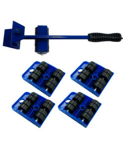 Alternative view of Juego Set Kit Soporte Base con Ruedas Auxiliares Elevador Deslizador Muebles Con Palanca x 5 Piezas Ruhlmann RU30251