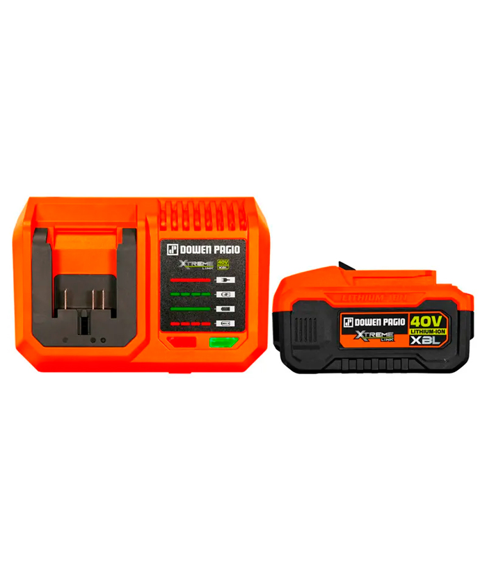 Llave De Impacto A Batería Brussles Encastre 1" 2500 Nm 40v + Maletín + Cargador Carga Rápida + 2 Baterías 40 V - 4,0 Ah Naranja Dowen Pagio 9992958 - Imagen 4