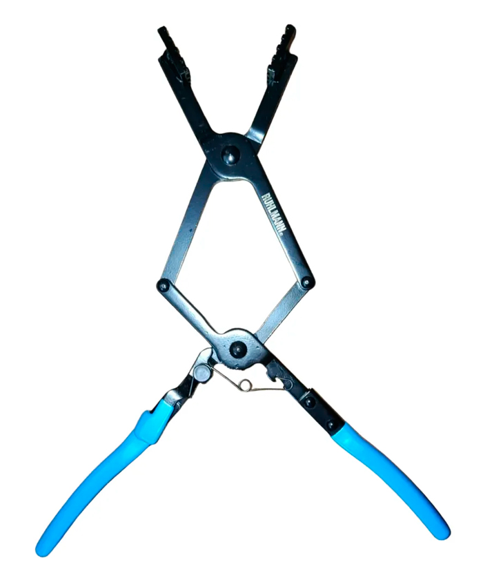 Pinza Saca Abrazadera Largo Alcance 17" Ruhlmann RU43349 - Imagen 2