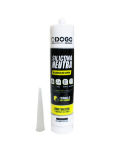 Sellador Silicona Neutra Transparente 280ml Dogo DOG01210