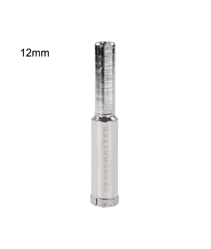 Sierra Copa Diamantada 12mm Vidrios Azulejos Cerámicos Granito Mármol Crossmaster 9971480