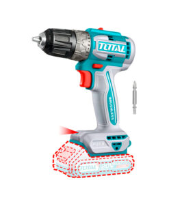 Taladro Atornillador  52Nm A Batería Inalámbrico 20V Motor Sin Carbones Brushless Total TDLI204531