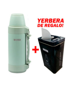 Termo 1.2lts Acero Inoxidable Verde Bremen 8221 YERBERA DE REGALO!