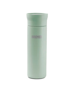 Botella Vaso Termo Térmico Tapa 360° 0,45 Litros Verde Acero Inoxidable Bremen 8312