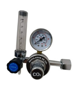 Válvula Regulador Argón CO2 M14 X 1,5 G 5/8 Con Caudalímetro Ruhlmann RU43228 