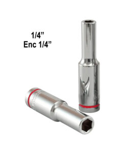 Tubo Bocallave Hexagonal Largo 1/4" Encastre 1/4" Crossmaster 9944484