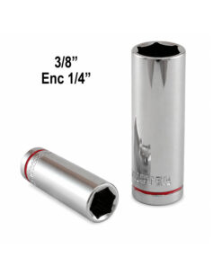 Tubo Bocallave Hexagonal Largo 3/8" Encastre 1/4" Crossmaster 9944492