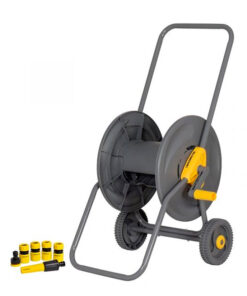 Alternative view of Carro Porta Rollo Enrolla Enrollador de Mangueras Jardín Jardinería Accesorios 1/2" x 60 Metros Crossmaster 9937990