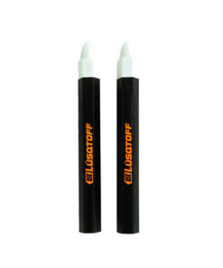 Crayón Marcador Cera Blanco x2 Unidades Lusqtoff L7064