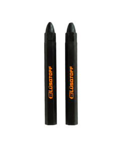Crayón Marcador Cera Negro x2 Unidades Lusqtoff L7063