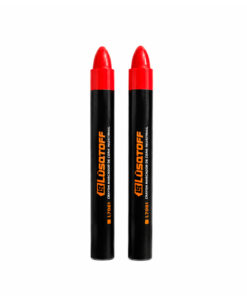 Crayón Marcador Cera Rojo x2 Unidades Lusqtoff L7061