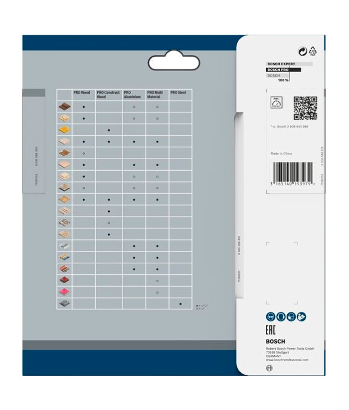 Disco De Sierra Circular 165mm 6,5" 36 Dientes Para Madera PRO Wood Bosch 2608640603 - Imagen 3