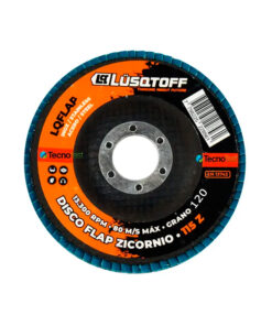 Disco Flap Zirconio Plano 115mm Grano 120 Lusqtoff LQDFLAP120