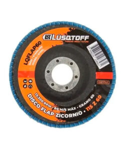 Disco Flap Zirconio Plano 115mm Grano 60 Lusqtoff LQDFLAP60