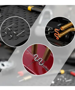 Alternative view of Juego Set Kit Grapas Grampas 0.8mm Térmicas Onduladas x 500 Unidades Para Soldador de Plástico Soldar Paragolpes Para SL50-8 Ruhlmann RU57507