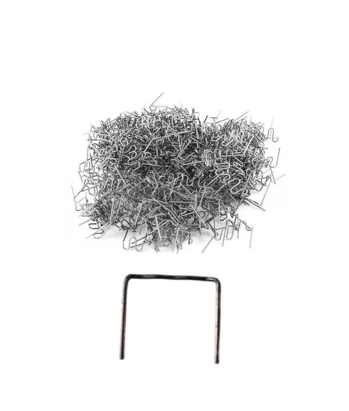 Juego Set Kit Grapas Grampas Planas 0.8mm Térmicas Esquinas x 100 Unidades Para Soldador de Plástico Soldar Paragolpes Para Lusqtoff SL50-8 Bremen 8879 Lusqtoff GSL508-2