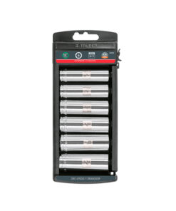 Juego Set Kit Tubos Bocallaves Dados Largos Serie Larga Hexagonal 9/16" a 7/8" Encastre 1/2" En Pulgadas x 6 Unidades Truper 14174