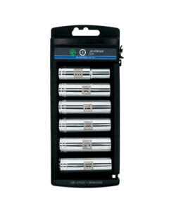 Juego Set Kit Tubos Bocallaves Dados Largos Serie Larga Hexagonal Encastre 1/2" 13-18mm Milimetricos En Milímetros Milimétrica x 6 Unidades Truper 14175