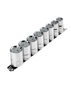 Juego Set Kit De Tubos Dados Bocallave En Pulgadas Encastre 1/2" Hexagonal 8 Piezas Truper 21170