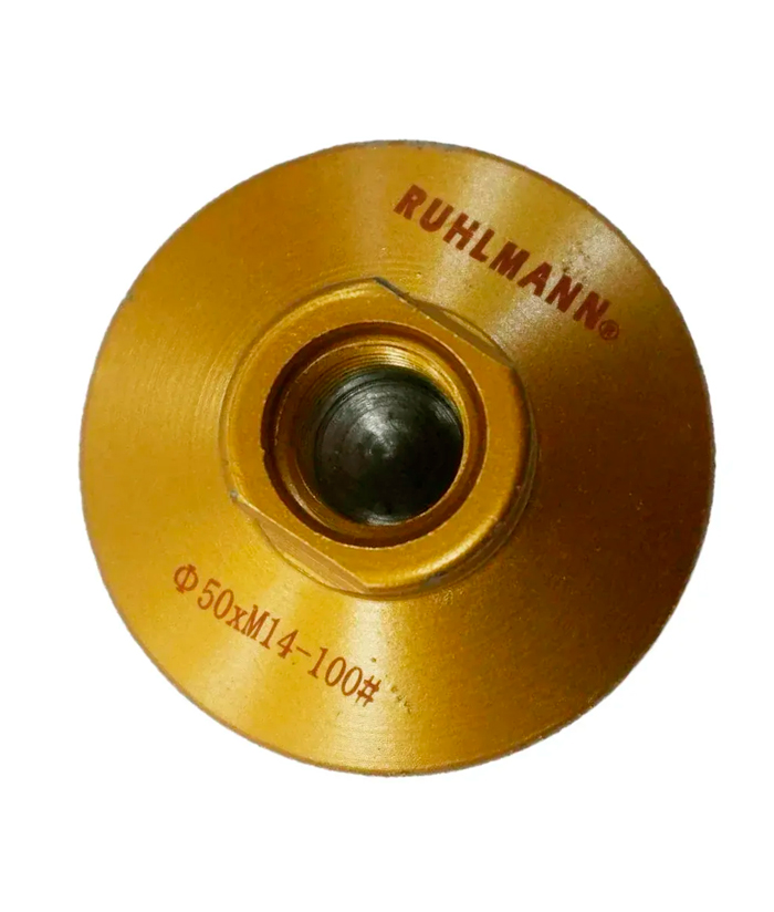 Juego Set Kit Discos Mecha Planos x 2 Unidades Diamantados Diamantada Amoladora G45 G100 M14 Ruhlmann RU15368 - Imagen 3