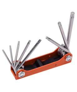 Juego Set Kit Torx Tipo Navaja Suiza 8 En 1 Plegable Harden 540612