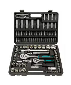 Juego Set Kit Caja Maletín De Tubos Bocallaves Encastre 1/2" 1/4" Boxes 108 Piezas Garden Plus SHL108-7