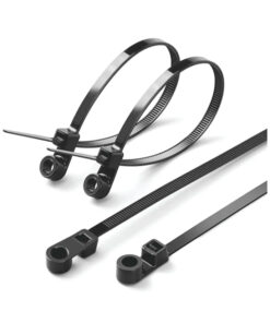 Zunchos Precintos x 100 Unidades Con Ojal 3.6 x 200 mm  Ruhlmann RU55009