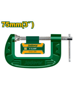 Prensa Tipo G 3" 75mm Hierro Fundido Jadever JDCP1103