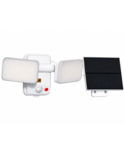 Alternative view of Reflector Solar Luz Led Orientable Cabezal Doble Con Sensor De Movimiento Con Panel 1200 Lúmenes Ja LLS149B