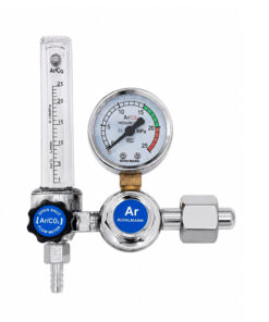 Válvula Regulador Argón CO2 25 MPA Con Caudalímetro Ruhlmann RU43062