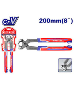 Tenaza Carpintero 8" 200mm Uso Industrial Emtop EPLRCP0821