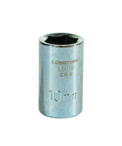 Tubo Bocallave 10mm Hexagonal Encastre 1/4" Milimétrico Lusqtoff L5010