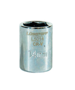 Tubo Bocallave 14mm Hexagonal Encastre 1/4" Milimétrico Lusqtoff L5014