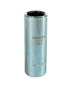 Tubo Bocallave Hexagonal Largo 13mm Encastre 1/4" Lusqtoff L5033