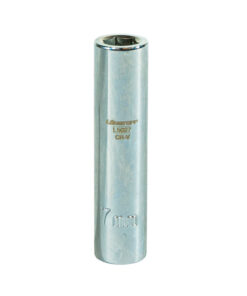 Tubo Bocallave Hexagonal Largo 7mm Encastre 1/4" Milimétrico Lusqtoff L5027