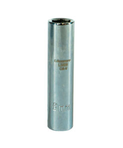 Tubo Bocallave Hexagonal Largo 8mm Encastre 1/4" Milimétrico Lusqtoff L5028