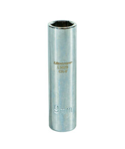 Tubo Bocallave Hexagonal Largo 9mm Encastre 1/4" Milimétrico Lusqtoff L5029