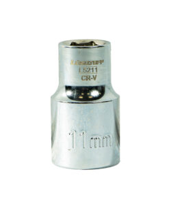 Tubo Bocallave Hexagonal 11mm Encastre 1/2" Milimétrico Lusqtoff L5211